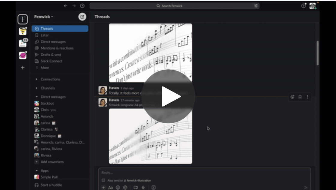 Design handoff video